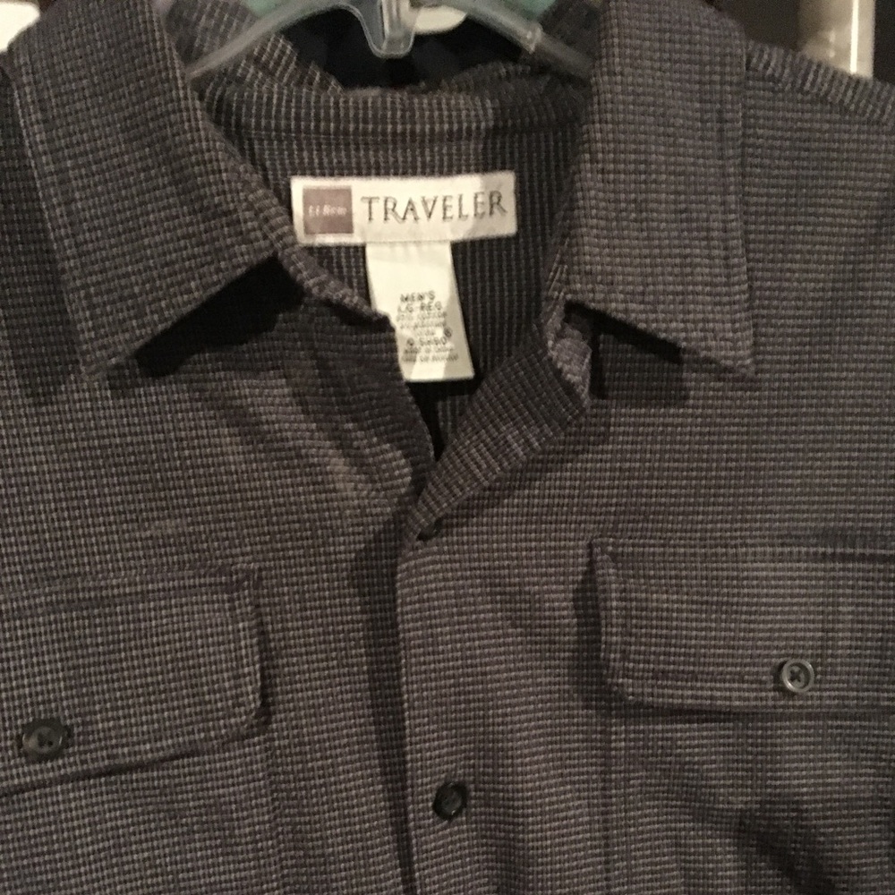 LL Bean Traveler button down shirt